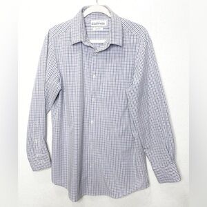 Mizzen+Main Men’s Performance Large Trim Fit Leeward Dress Sport Shirt